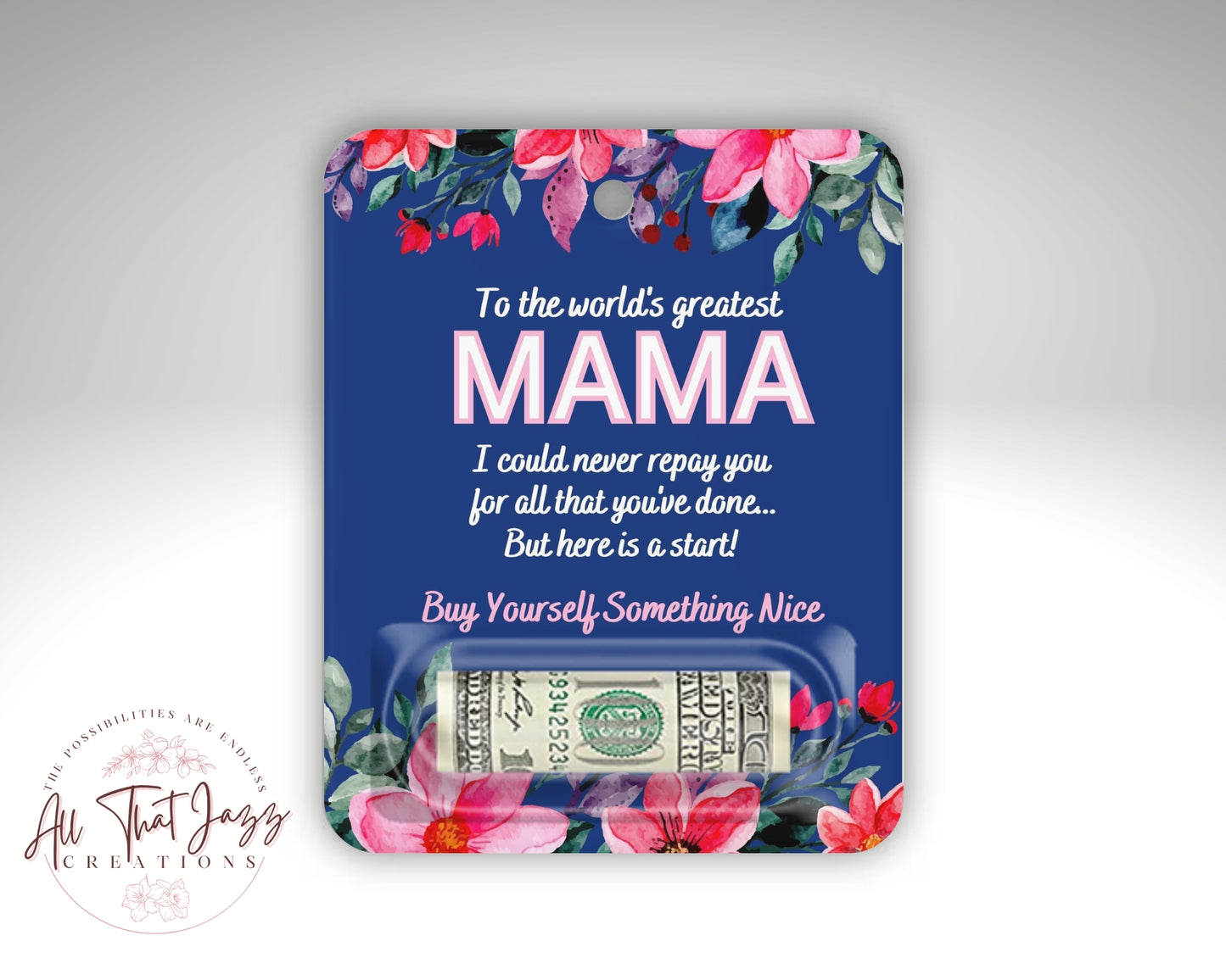 Mother's Day Money Card Holder