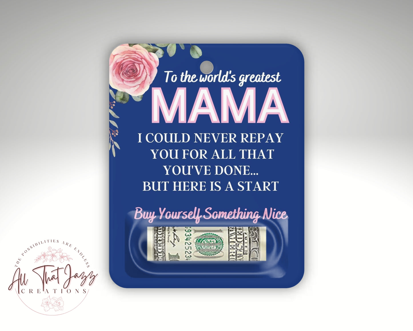 Mother's Day Money Card Holder