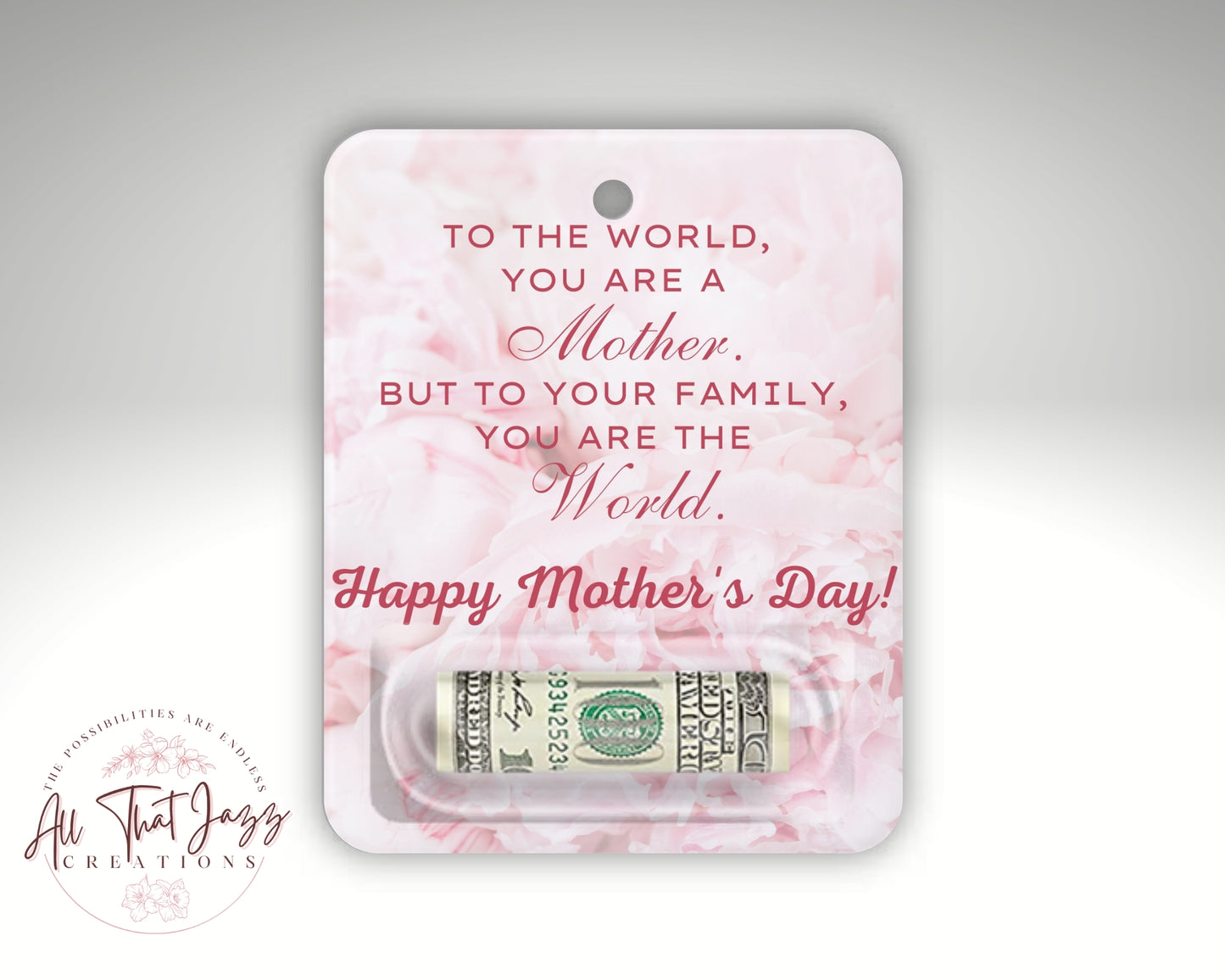 Mother's Day Money Card Holder