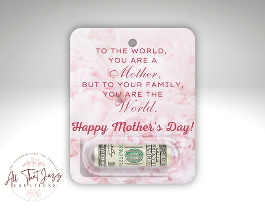 Mother's Day Money Card Holder