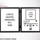 Custom Music Player Plaque | Personalized Song & Photo Gift | Made to Order