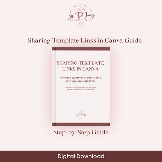 Sharing Template Links in Canva Guide