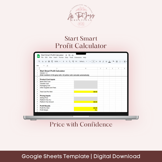 Start Smart Profit Calculator