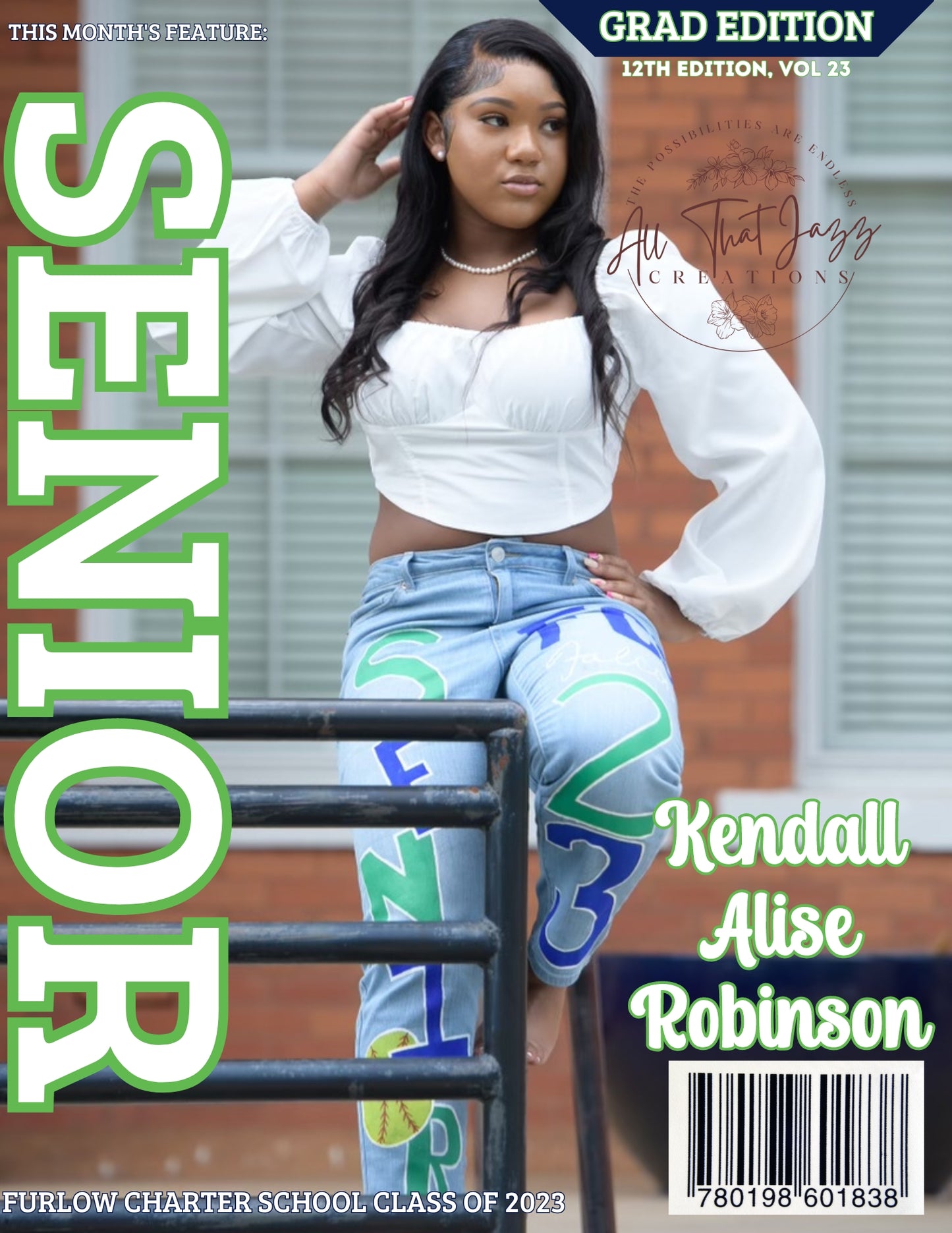 Graduation Senior Magazine Cover