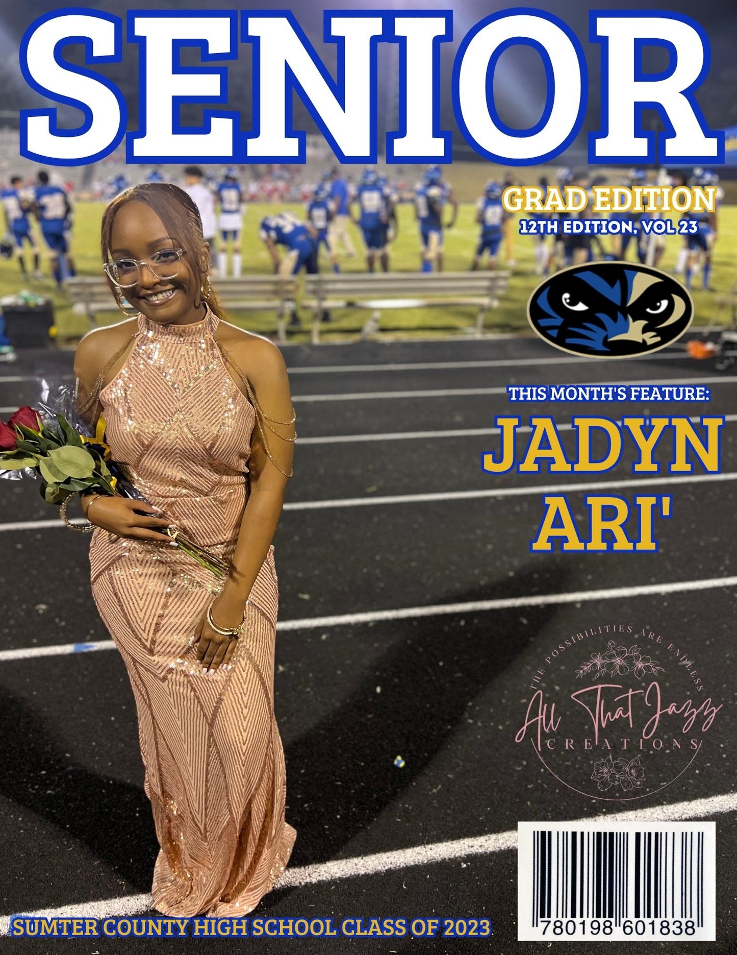 Graduation Senior Magazine Cover