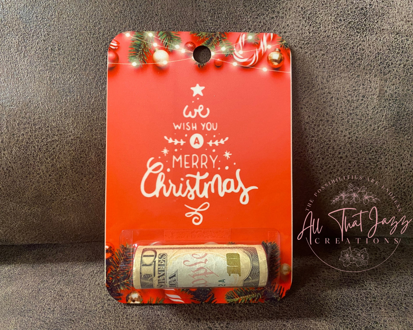 Custom Money Card Holder